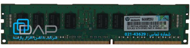 HP 4GB (1x4GB) Single Rank x4 PC3L-10600R (DDR3-1333) Registered CAS-9 Low Voltage Memory Kit (647893-B21)
