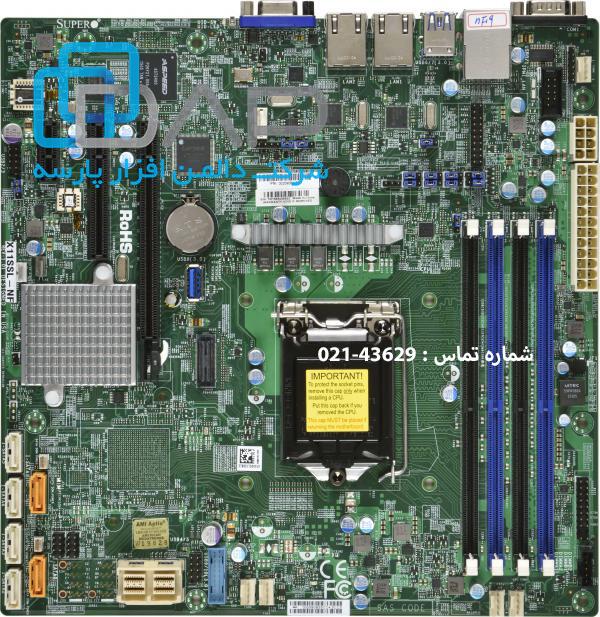  SuperMicro Motherboard GenerationX11 (X11SSL-nF) 