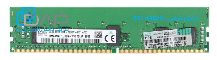 HPE 8GB (1x8GB) Single Rank x8 DDR4-2933 CAS-21-21-21 Registered Smart Memory Kit (P00918-B21)