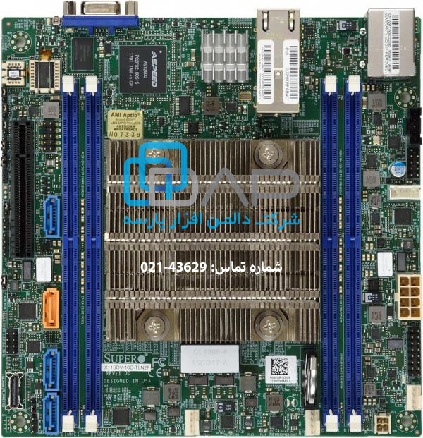  SuperMicro Motherboard GenerationX11 (X11SDV-8C-TLN2F) 