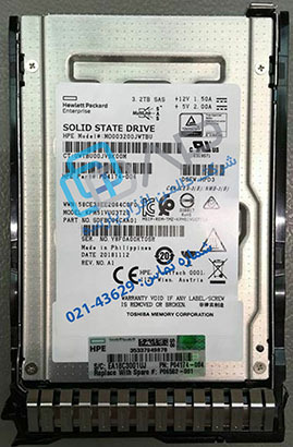  اس اس دی سرور P04537-B21 HPE 3.2TB SAS 12G Mixed Use SFF SC PM5 
