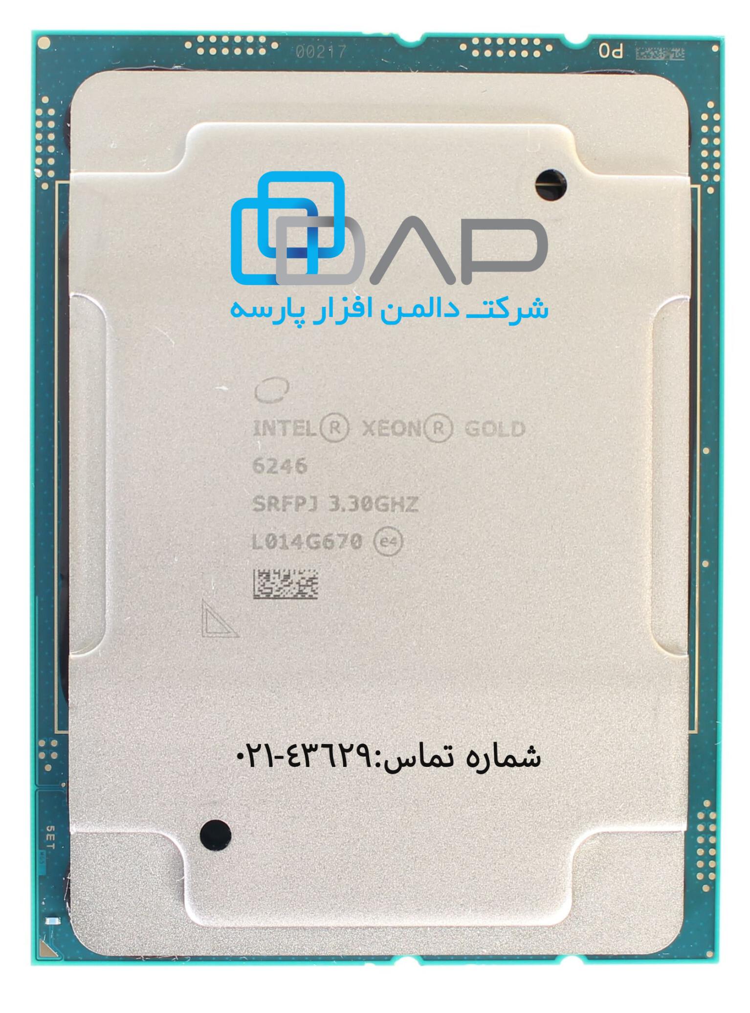  سی پی یو سرور Intel Xeon Gold 6246 