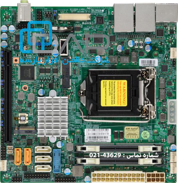  SuperMicro Motherboard GenerationX11 (X11SSV-LVDS) 