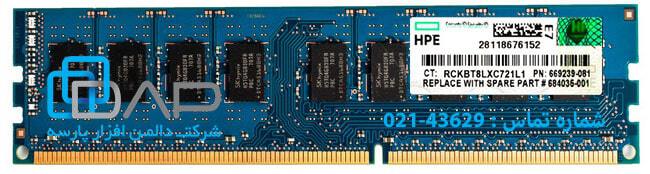  HP 8GB (1x8GB) Dual Rank x8 PC3-12800E (DDR3-1600) Unbuffered CAS-11 Memory Kit (669324-B21) 