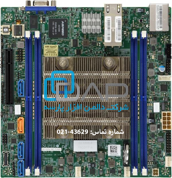  SuperMicro Motherboard GenerationX11 (X11SDV-12C-TLN2F) 