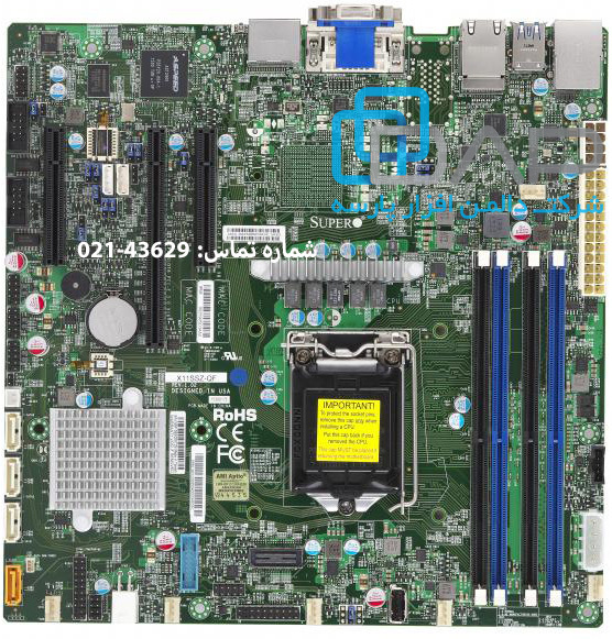 SuperMicro Motherboard GenerationX11 (X11SSZ-QF)