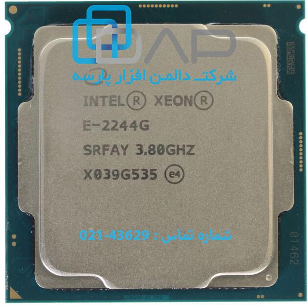  Intel CPU (Xeon® E-2244G) 