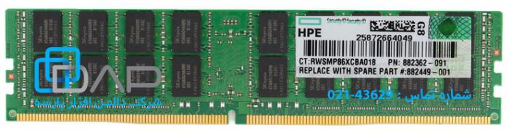 HPE CL 64GB (1x64GB) Quad Rank x4 DDR4-2666 CAS-19-19-19 Load Reduced Memory FIO Kit (880842-B21)
