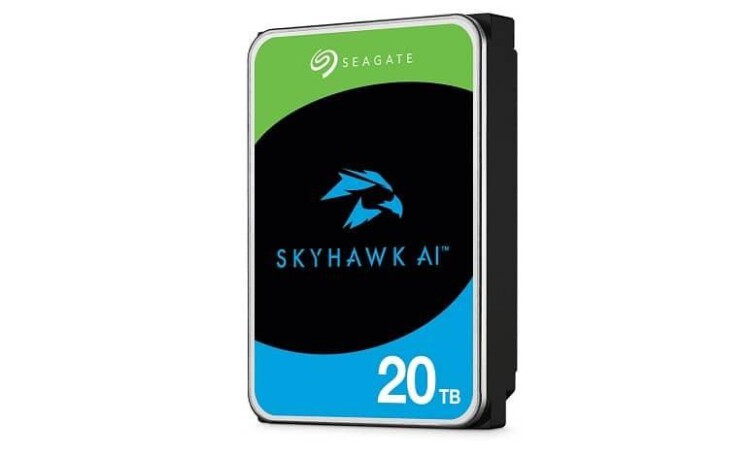 سیگیت هارد دیسک 20 ترابایتی SkyHawk AI را معرفی کرد.