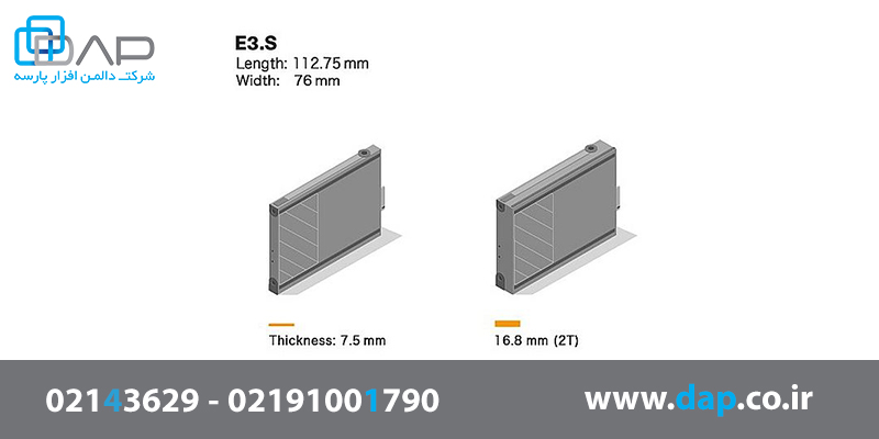 اس اس دی edsff مدل E3.S