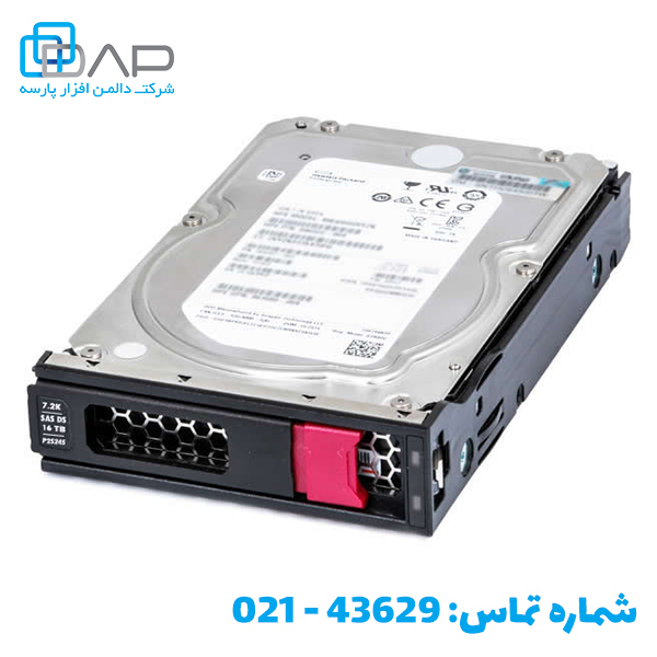 قیمت هارد سرور HP 16TB LFF SAS 12G 512e مدل MB016000JYDKL