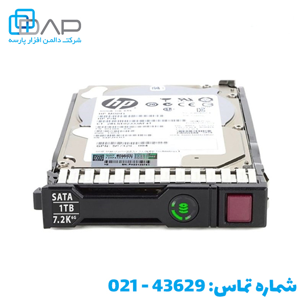 هارد سرور HP 1TB SATA 6G 7.2K LFF مدل MB001000GWFGF