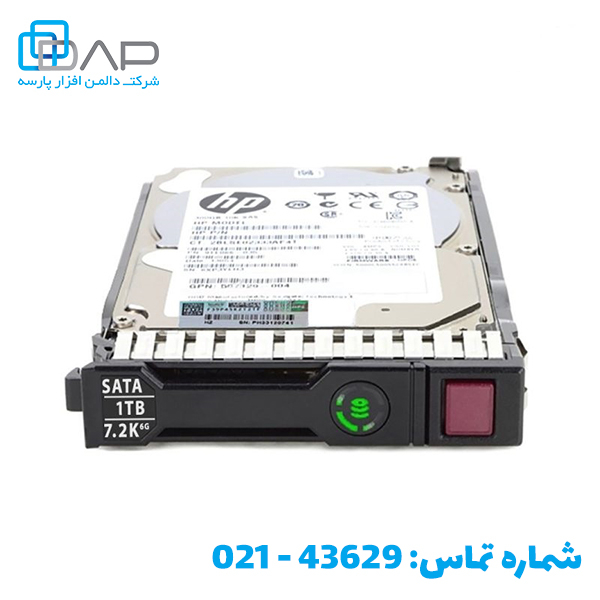  هارد سرور HP 1TB SATA 6G LFF RW مدل MB1000GDUNU 