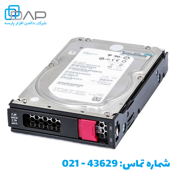  هارد سرور HP 8TB SATA 6G LP 512e مدل MB008000GYDPE 